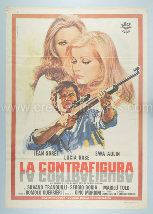 Love Inferno / La controfigura - Spanisches Plakat